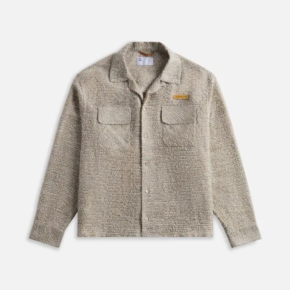 Ab Snarl Ribbon Tweed Shirt