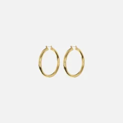Amalfi Tube Hoop Earrings