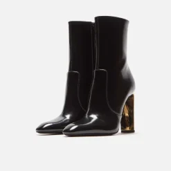 Auteuil 105 Bootie Spazzolato Noir