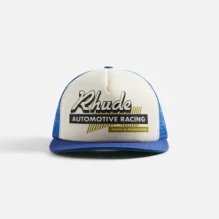 Auto Racing Trucker Cap