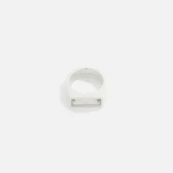 Baguette Ring Sterling