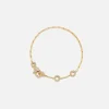 Baguette Riviere Bracelet In 18K