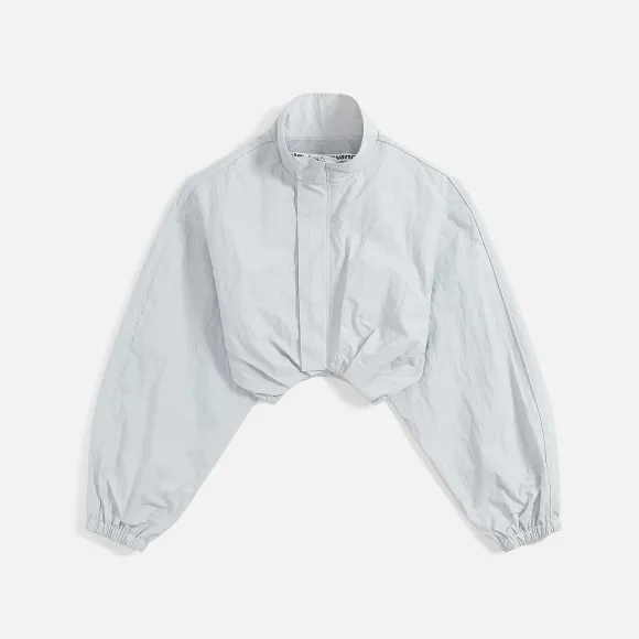 Bolero Track Jacket With Logo Strap Bra Microc