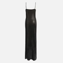 Cami Slip Dress With Clear Bead Hotfix