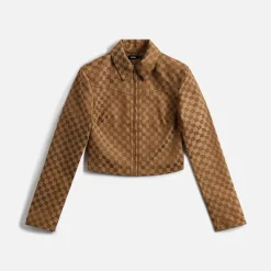 Canvas Monogram Jacket