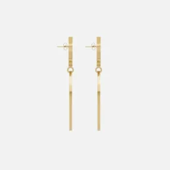 Cassandre Ys Hoop Earrings