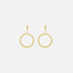 Cassandre Ys Hoop Earrings