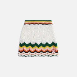 Chevron Lace Skirt