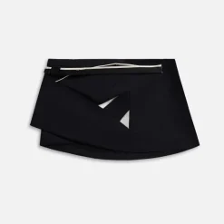 Cinched Wrap Skirt