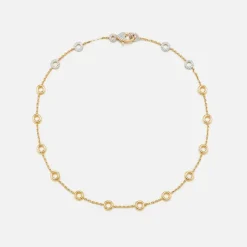 Collier Full Donuts Gold Diamants Oj Multi Donut N