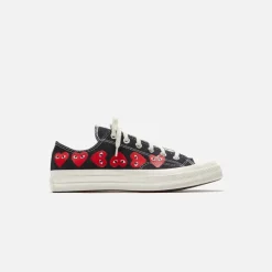 Comme Des Gar Ons Play X Converse Multi Heart Low Top