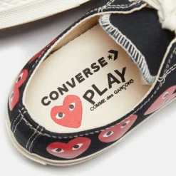 Comme Des Gar Ons Play X Converse Multi Heart Low Top