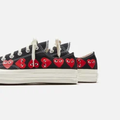 Comme Des Gar Ons Play X Converse Multi Heart Low Top