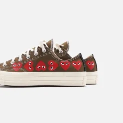 Converse X Comme Des Gar Ons Cdg Play Chuck Taylor Low