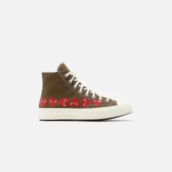 Converse X Comme Des Gar Ons Cdg Play Chuck Taylor High
