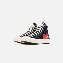 Converse X Comme Des Gar Ons Cdg Play Chuck Taylor High