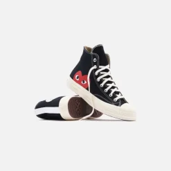 Converse X Comme Des Gar Ons Cdg Play Chuck Taylor High