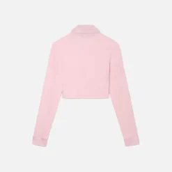 Cropped Motosport Track Jacket