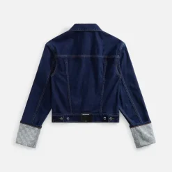 Crystal Cuff Stacked Wang Jacket