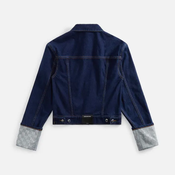 Crystal Cuff Stacked Wang Jacket