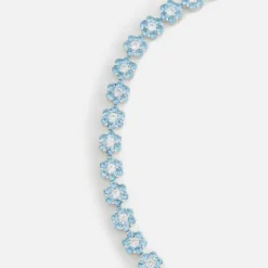 Daisy Tennis Bracelet Sterling Sliver