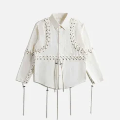 Deconstructed Lace Shirt