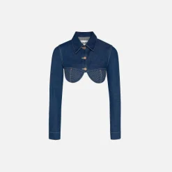 Denim Crop Jacket
