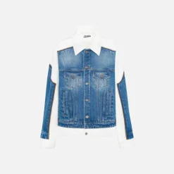 Denim Jacket With Contrast Detail