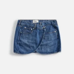 Denim Mini Skirt