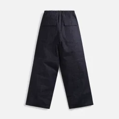 Diagonal Cotton Organic Denim Trouser