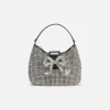 Diamante Crescent Bow Bag
