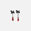 Dipped Ribbon Earrings