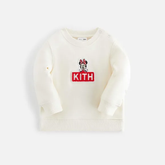 Disney | Kith Baby For Mickey & Friends Minnie Classic Logo Crewneck