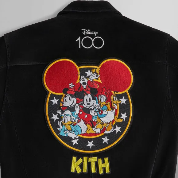 Disney | Kith For Mickey & Friends Suede Varsity Jacket