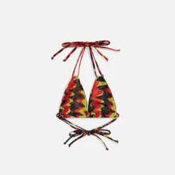 Double Strap Triangle Top