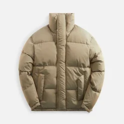 Finx Polyester Chambray Down Coat