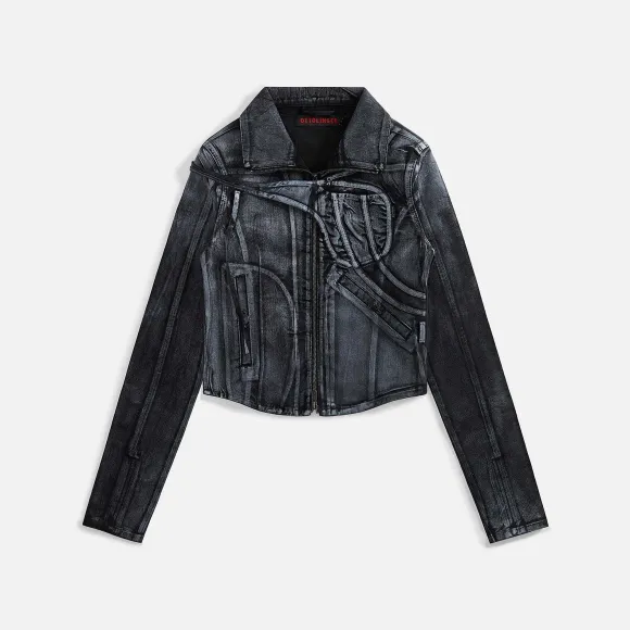 Fitted Denim Jacket