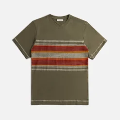 Flatlock Stripe Tee