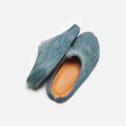 Fussett Sabot Long Hair Calf Shade