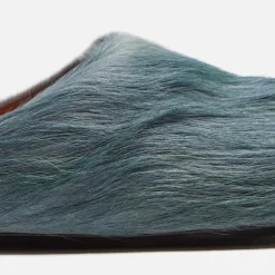 Fussett Sabot Long Hair Calf Shade