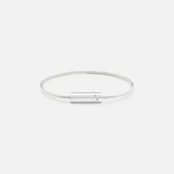 7G Cable Bracelet Polished Sterling