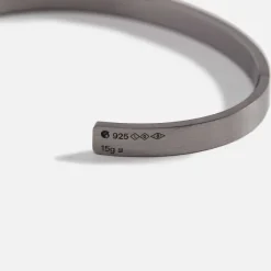 15 Grammes Bracelet Slick Brushed 925 Sterling Silver