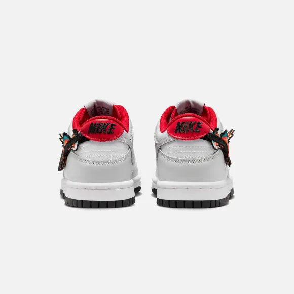 Gs Dunk Low Se- Grey / Red