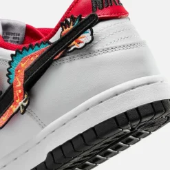Gs Dunk Low Se- Grey / Red