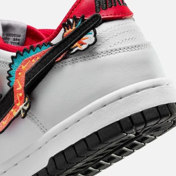 Gs Dunk Low Se- Grey / Red