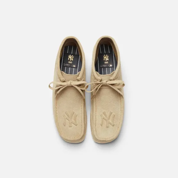 Kith & Clarks For New York Yankees Wallabee Boot