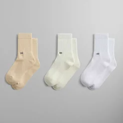 Kith Classic Half Crew 3-Pack Socks
