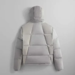 Kith Color-Blocked Wrinkle Nylon Midi Puffer