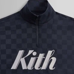 Kith Double Knit Davis Quarter Zip Pullover