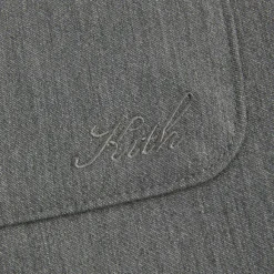 Kith Double Weave Boxy Collared Overshirt